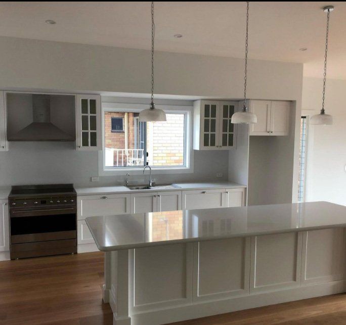 Kitchen For Daphne Hampton Style Home — Renovation Specialist in Forster, NSW