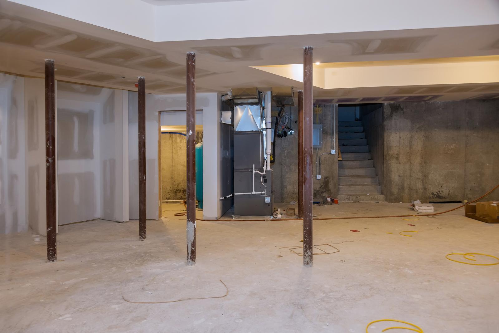 an underground gas furnace