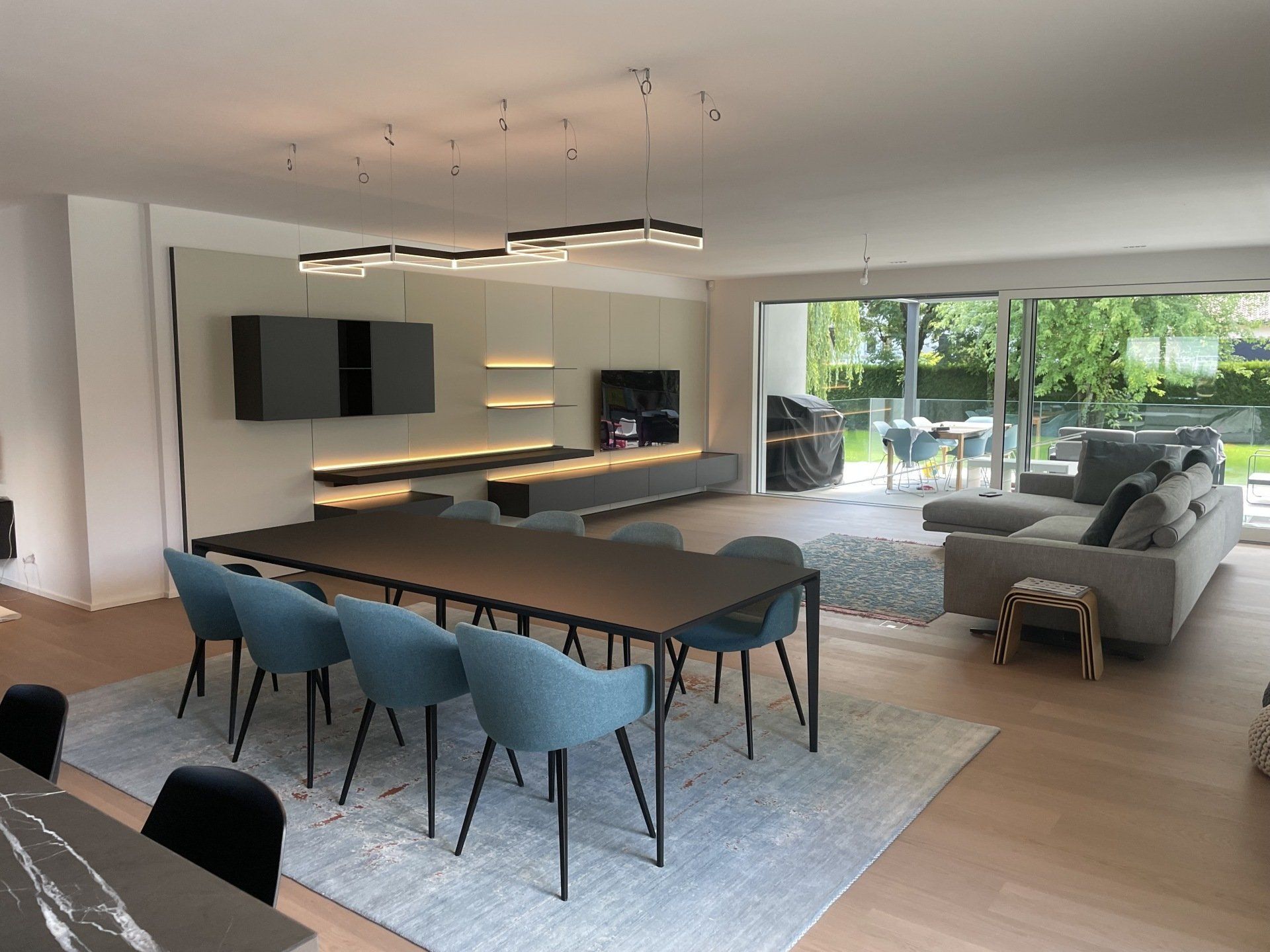 Salle à manger intérieur moderne