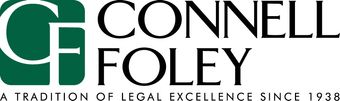 A logo for connell foley a tradition of legal excellence since 1938
