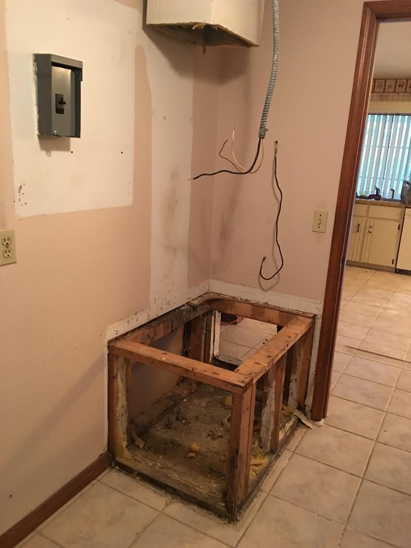 Home mold removal by Air Rescue.