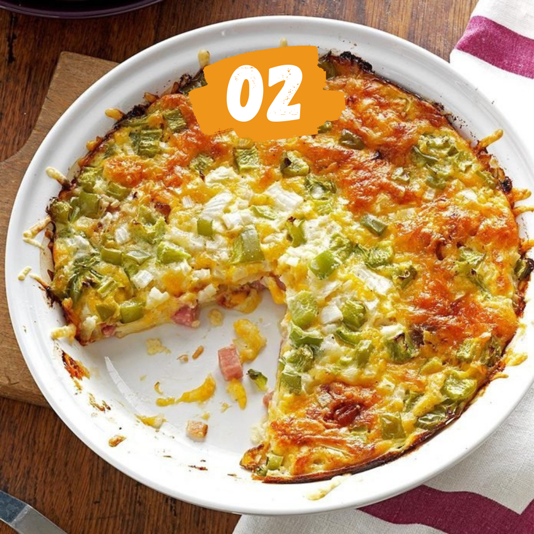 Ham ‘n’ Cheese Pie