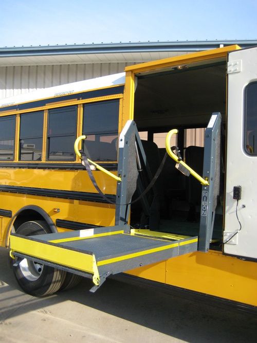 Charter Bus — Wheelchair Bus Lift	in Millersville, MD