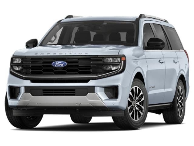 A white ford expedition is shown on a white background.