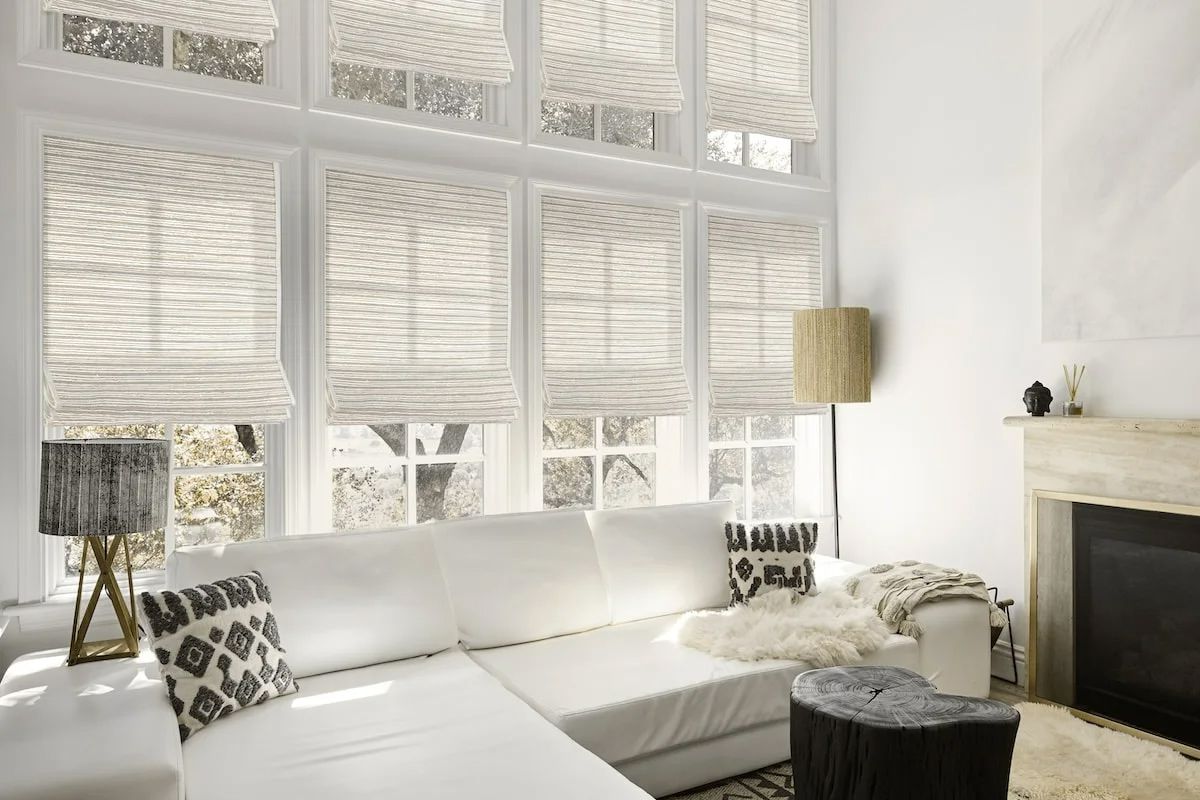 Living Room With Shades