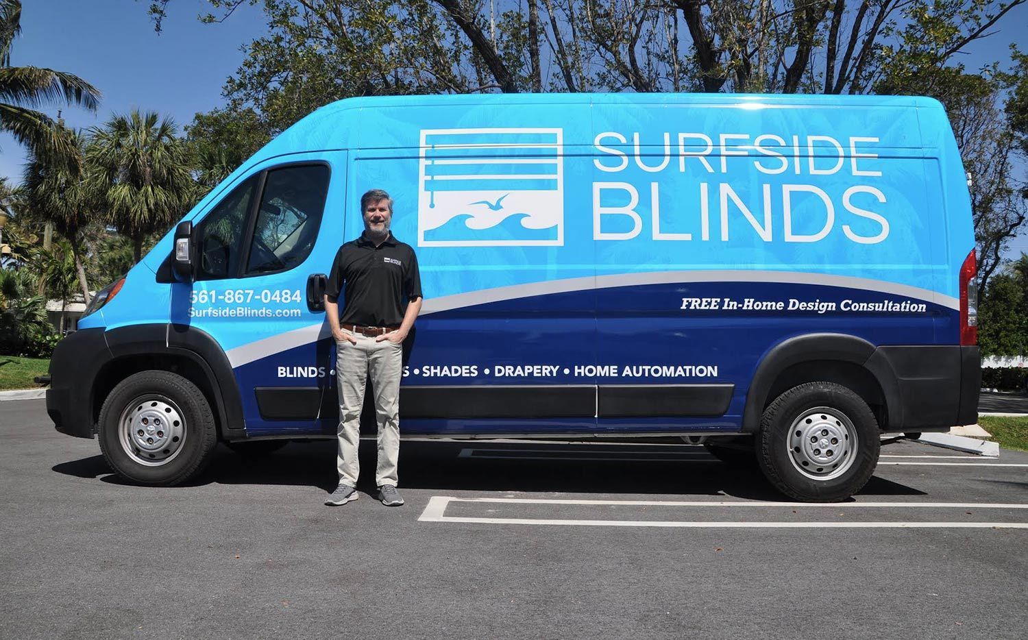 Owner With Service Van