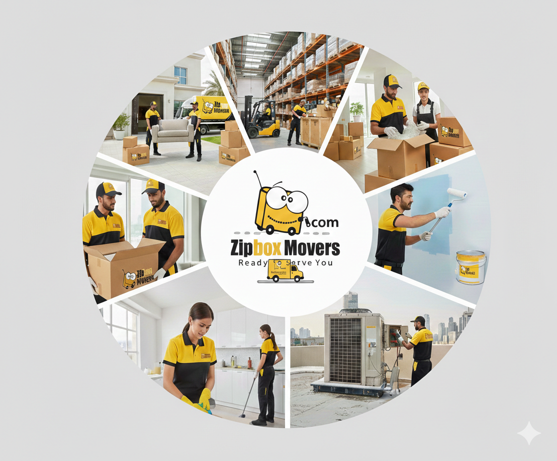 Zipbox Movers Dubai Team