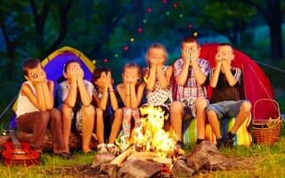 Kids Camping outside — Summer Camp in Rahway, NJ
