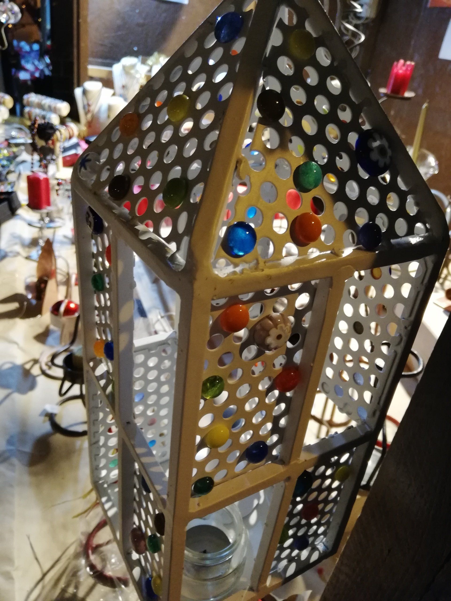 Lanterna Ferro e Vetro di Murano