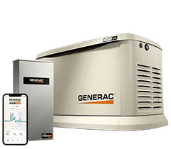 Generac whole home gas backup generator