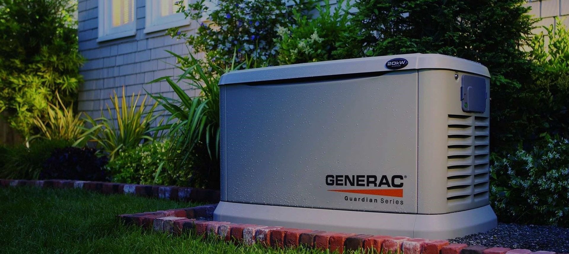 Generac gas whole home backup generator