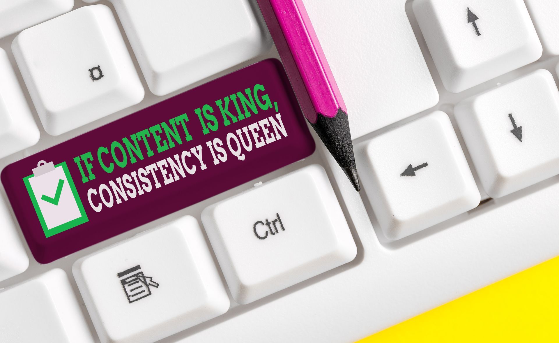 If you want your content to be king, consistency in posting is queen.