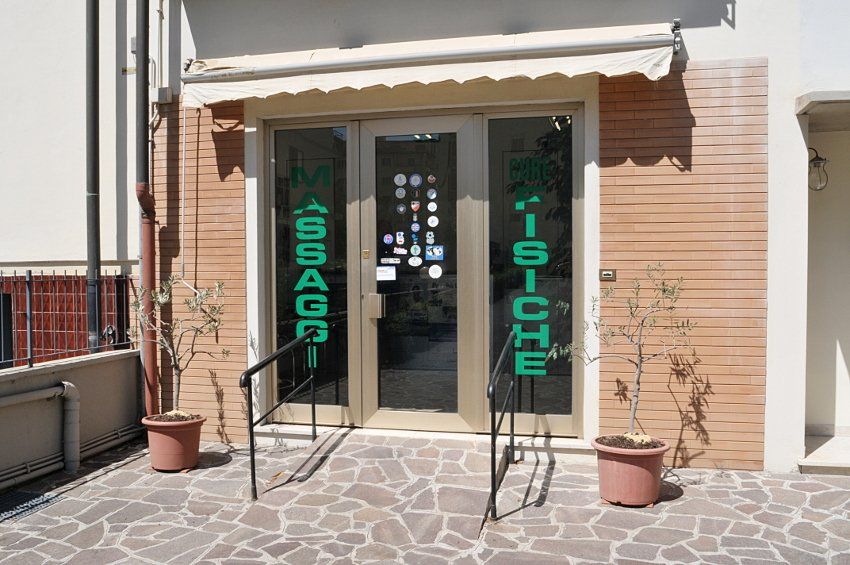 porta d'ingresso centro fisioterapia