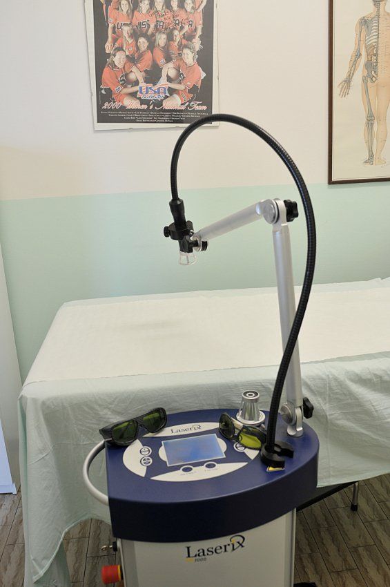 strumento per sessione di fisioterapia