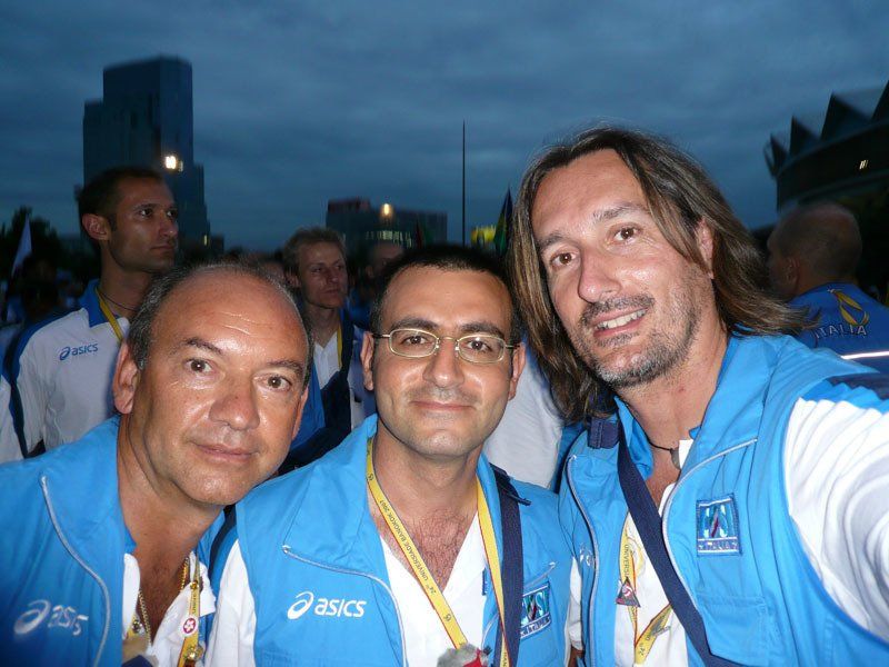 fisioterapisti italiani dopo le universiadi di Bangkok