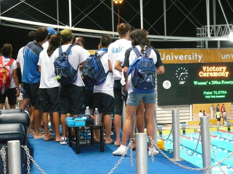 atleti italiani universiadi a Bangkok