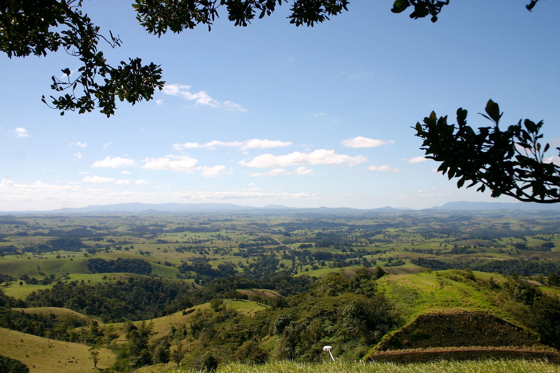 Green Fields in TableLands With A Blue Sky and Clouds — Tropical Shade Blinds in Tablelands, QLD