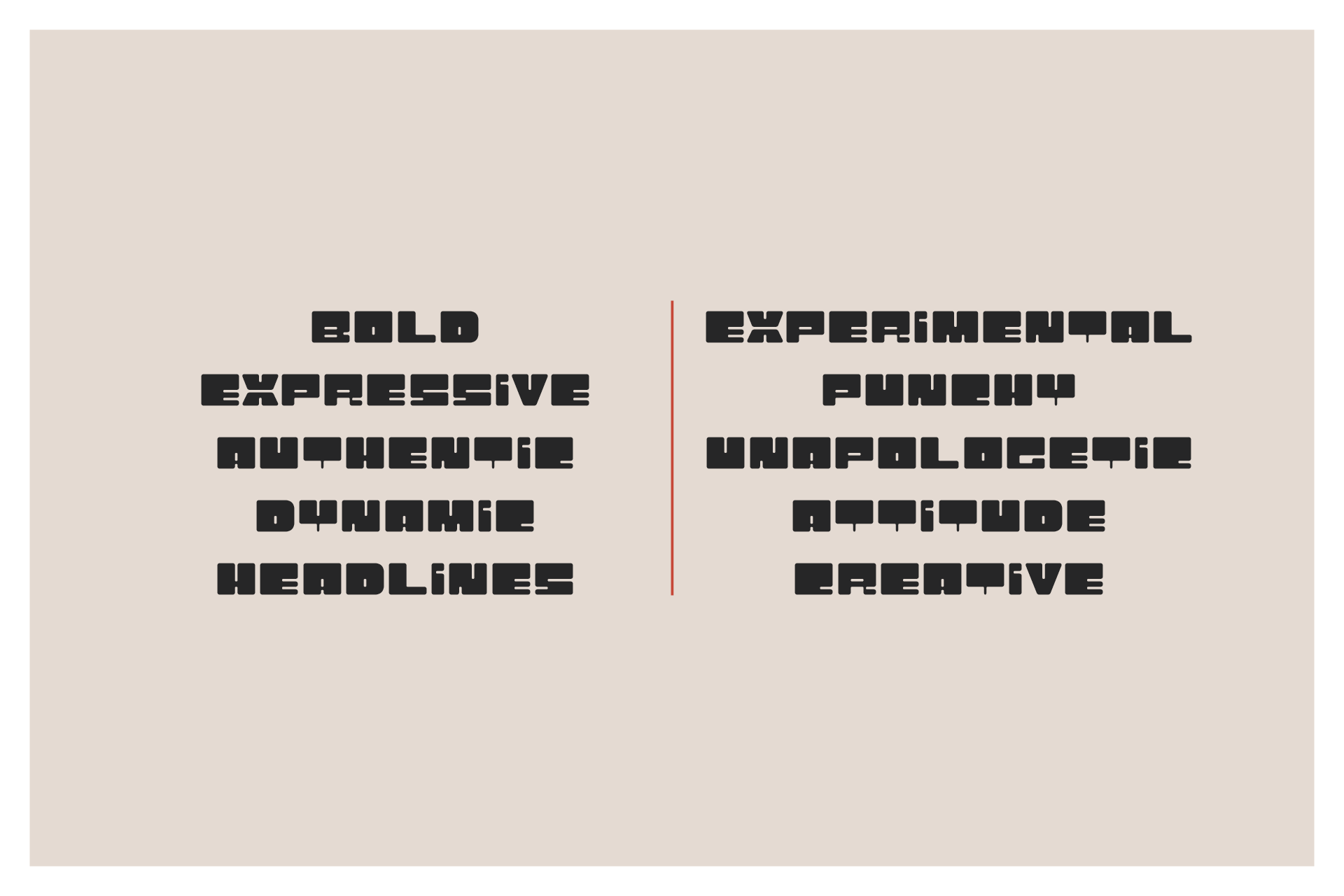Word cloud using the Underpass font.