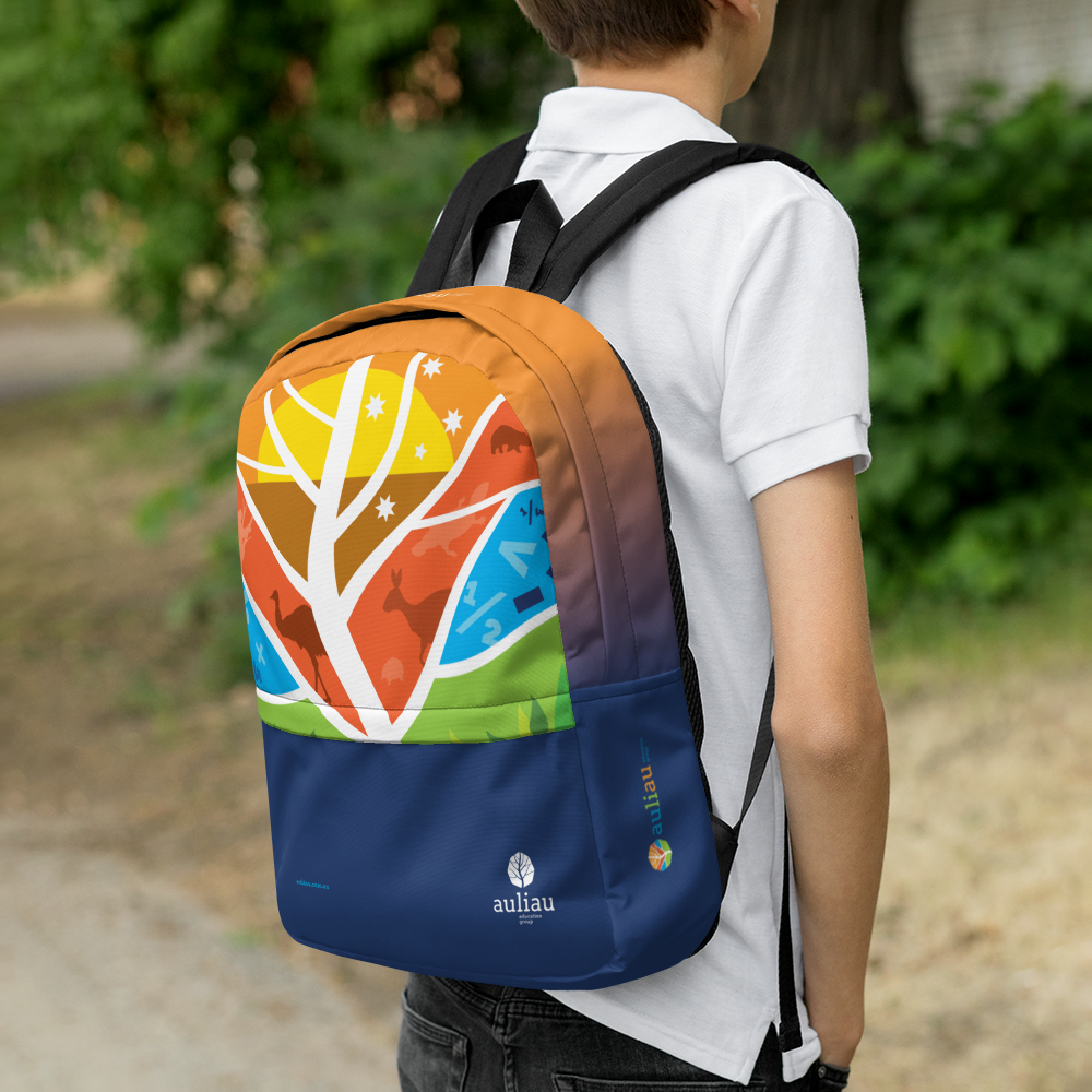 AULIAU backpack side view design