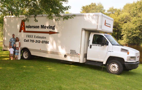 White Truck — Eau Claire, WI — Anderson Moving