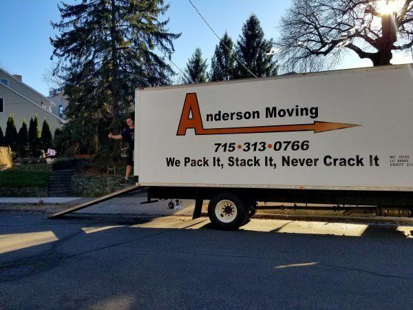 Side Of A Truck — Eau Claire, WI — Anderson Moving