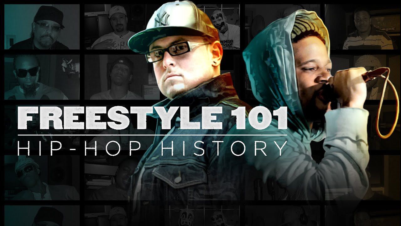 a poster for freestyle 101 hip-hop history