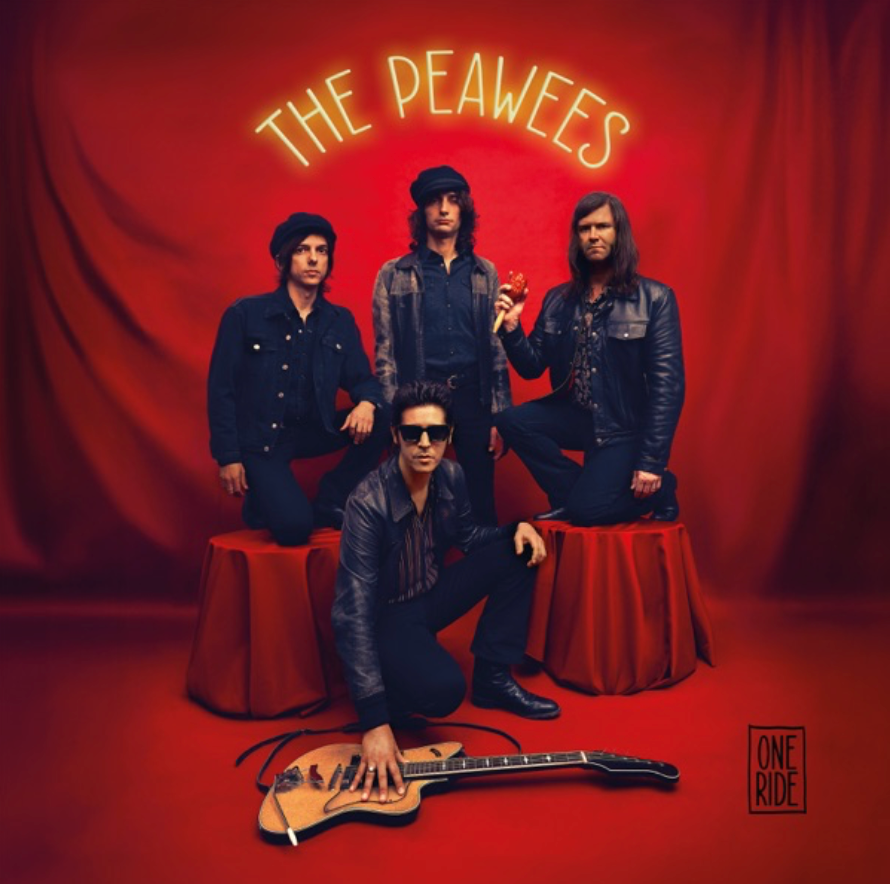 The peawees one ride album cover with a man holding a guitar