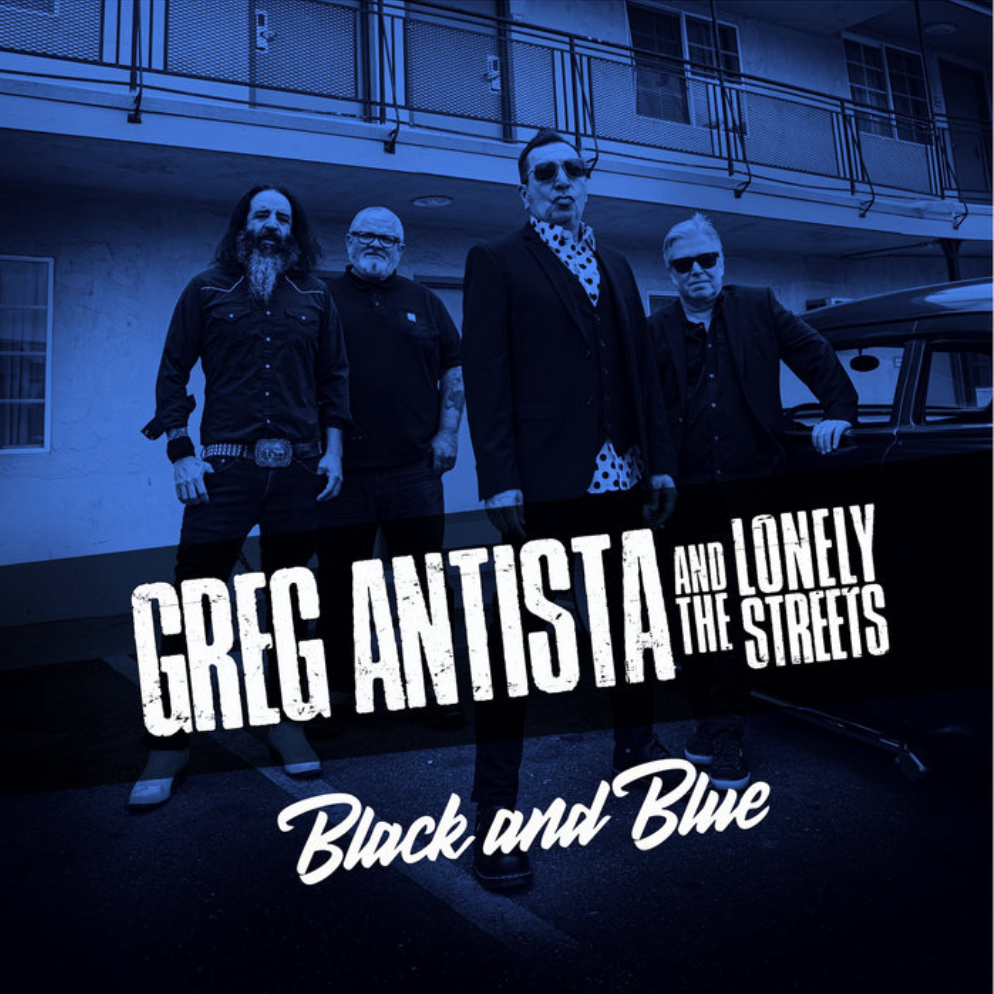Greg antista and lonely the streets black and blue album cover