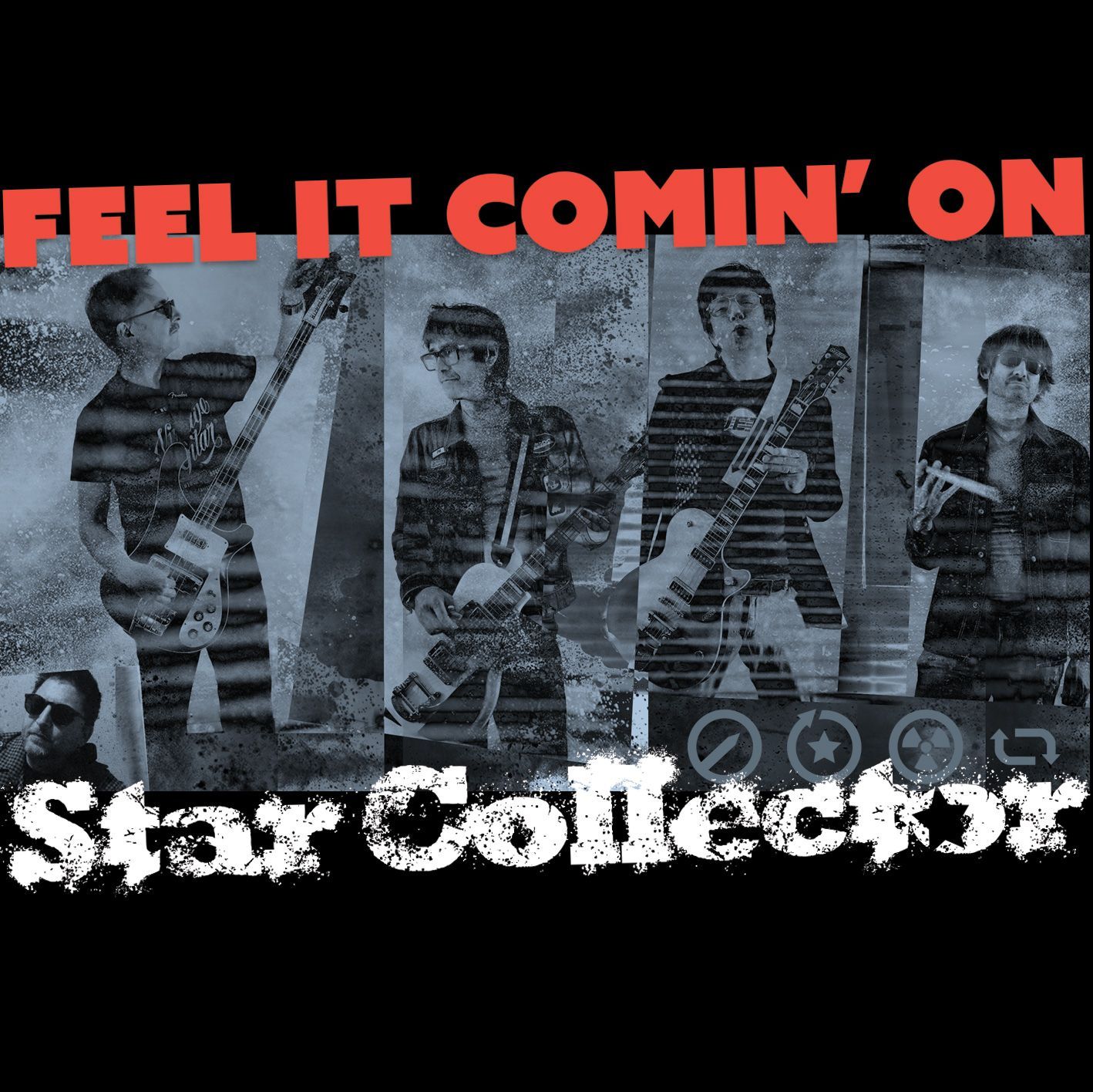 a poster for a band called the star collector