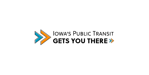 Iowa Transit Gets You There Logo