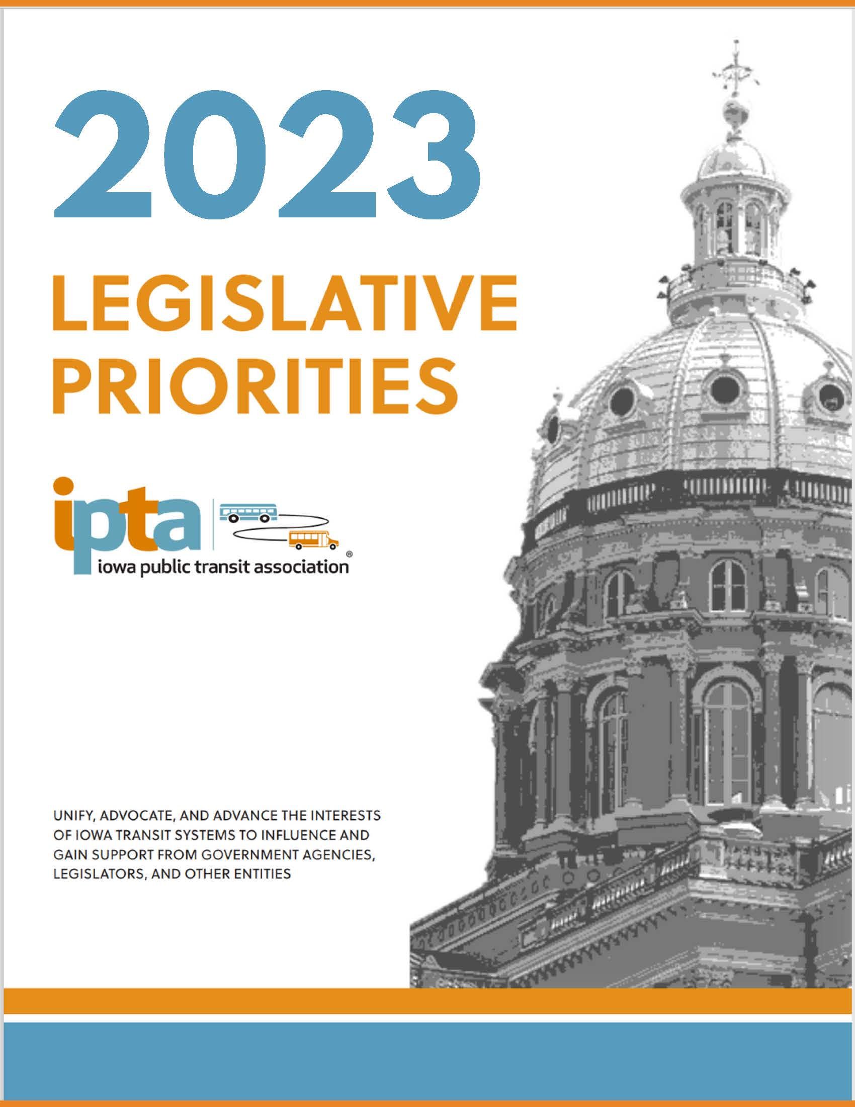2021 IPTA Legislative Priorities