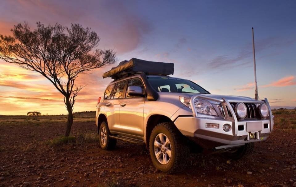 4WD on a Field — 4x4 Accessories in Albury, NSW