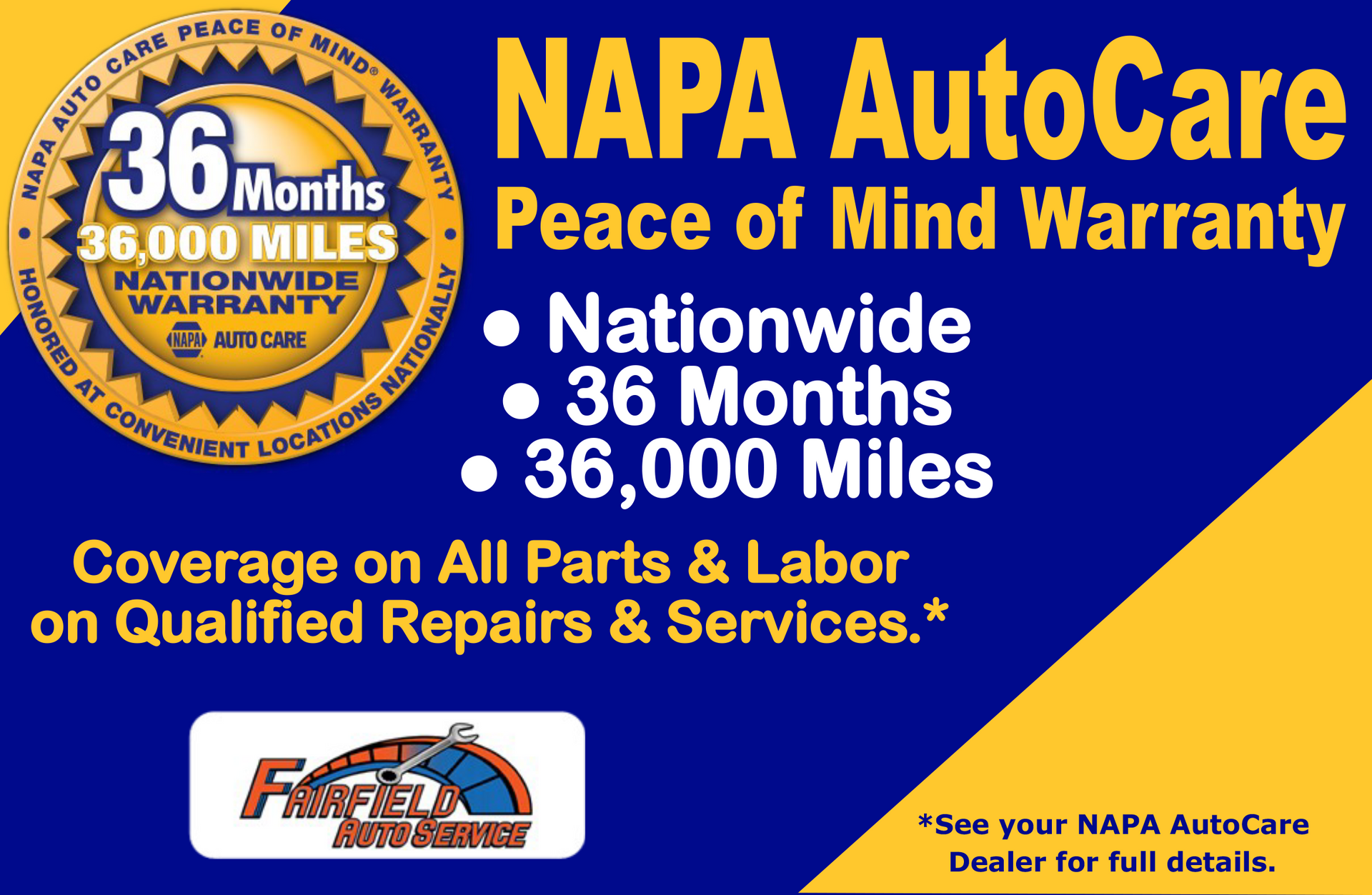 special offer | Fairfield Auto Service