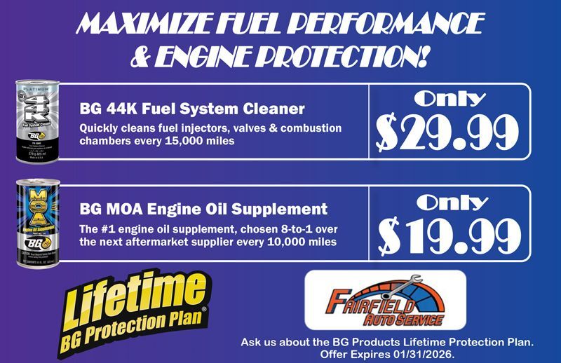 special offer | Fairfield Auto Service