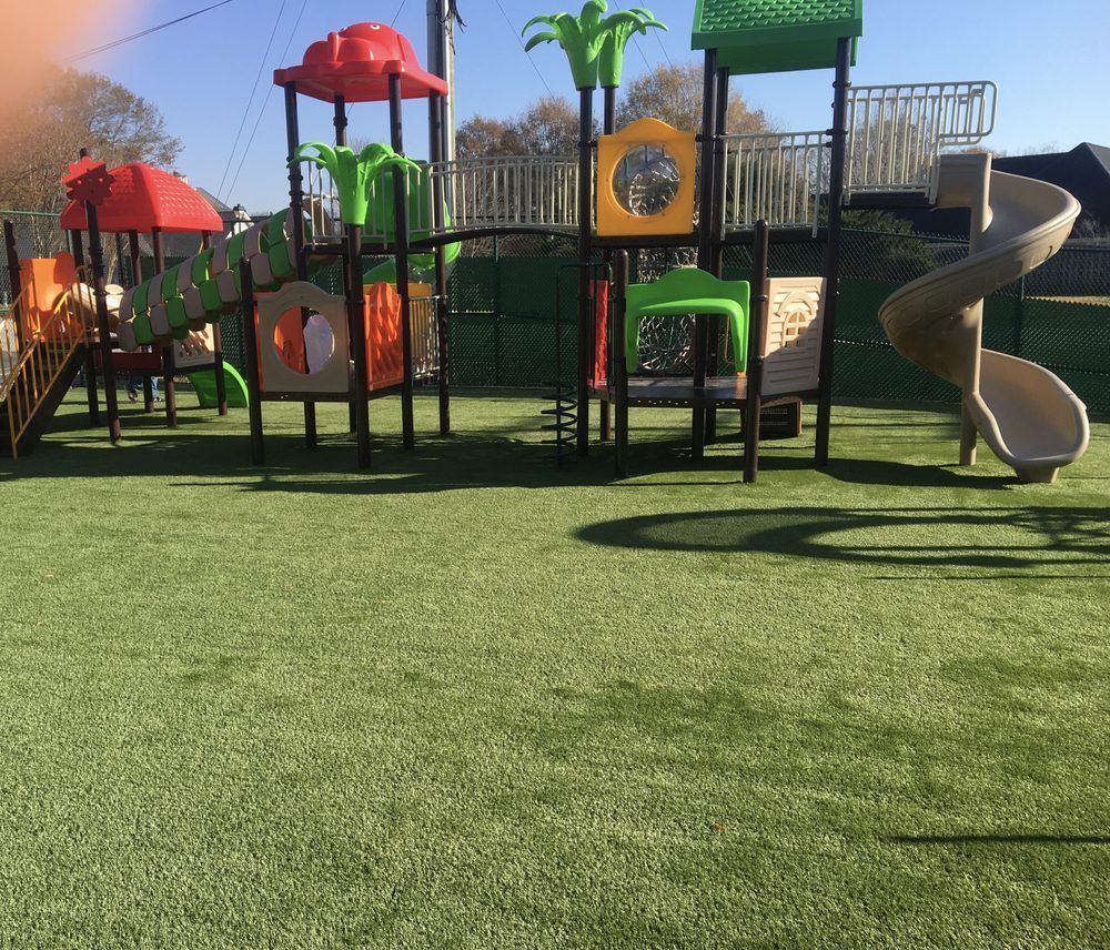 Playground Turf Installation in Alpharetta, GA | Lazy Grass LLC