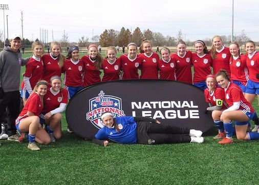 Croatian Eagles Soccer Club national league team pciture