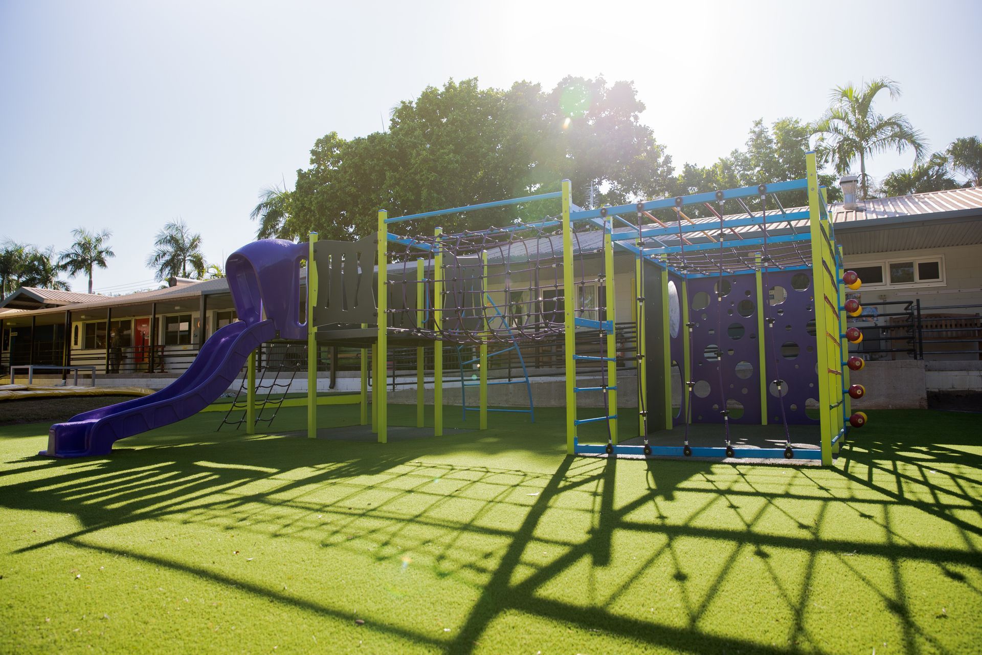 Playground Softfall and Shade Darwin Languages Centre