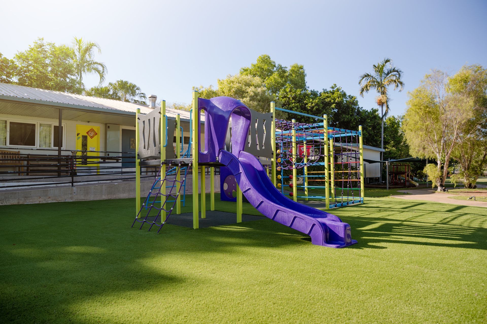 Playground Softfall and Shade Darwin Languages Centre