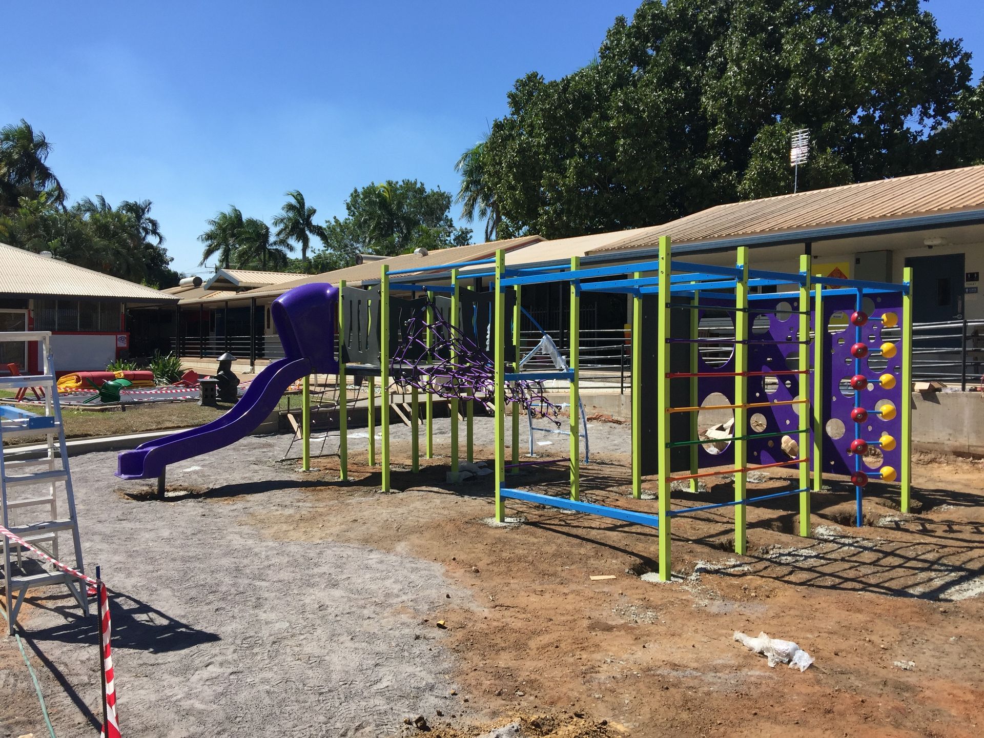 Playground Softfall and Shade Darwin Languages Centre
