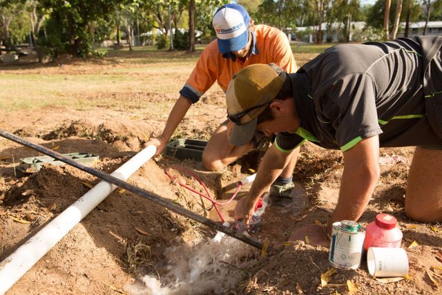 Dripstone Middle School Irrigation