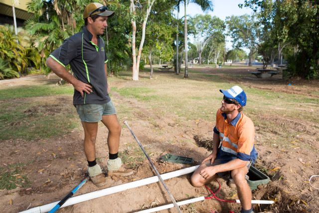 Dripstone Middle School Irrigation