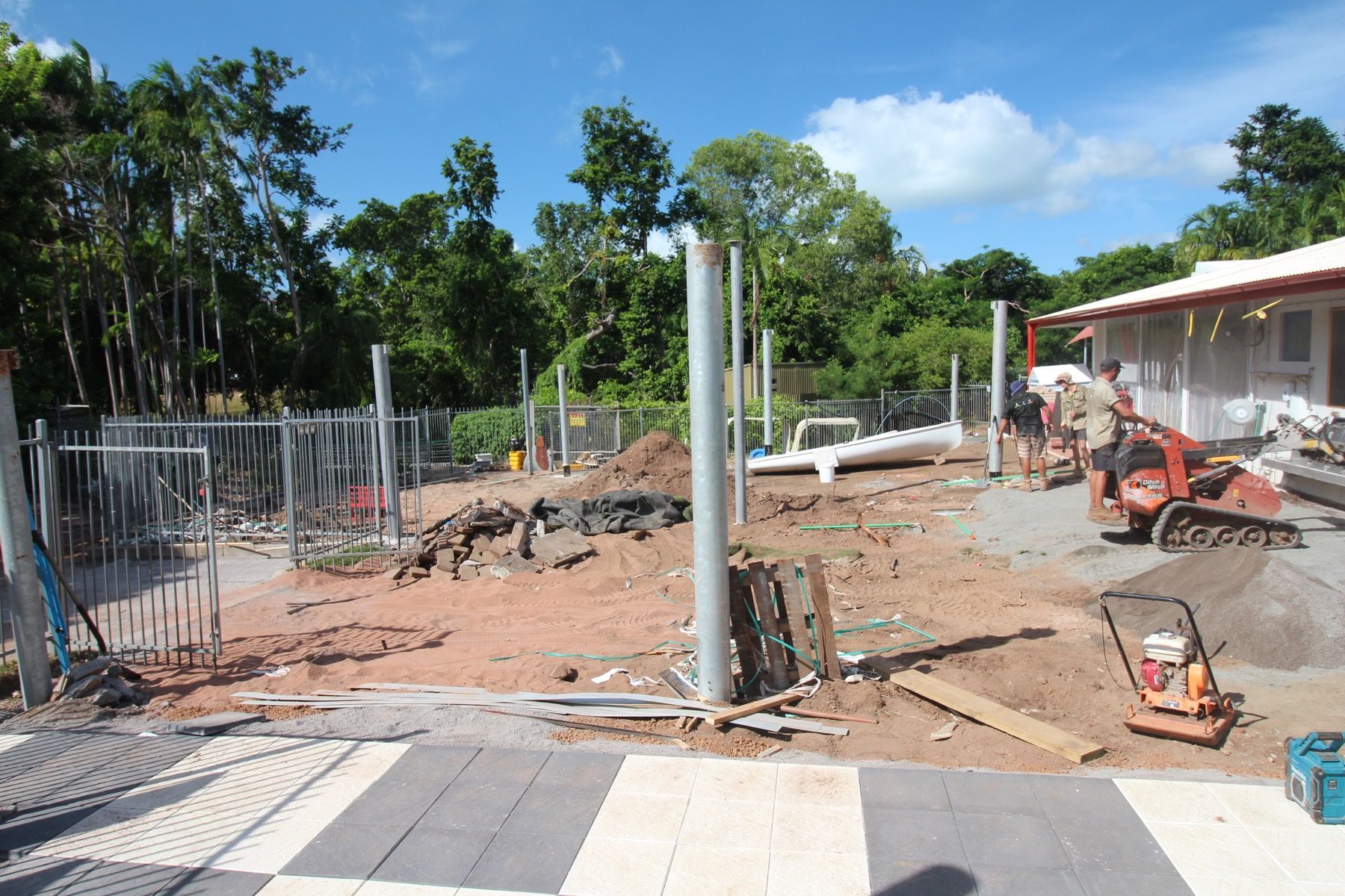 Outdoor Area Mitchell Street Child Care Centre