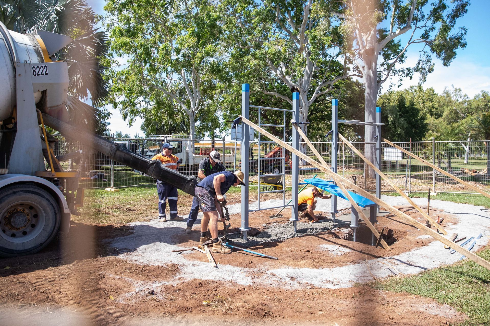 Outdoor Exercise Station Nightcliff Foreshore