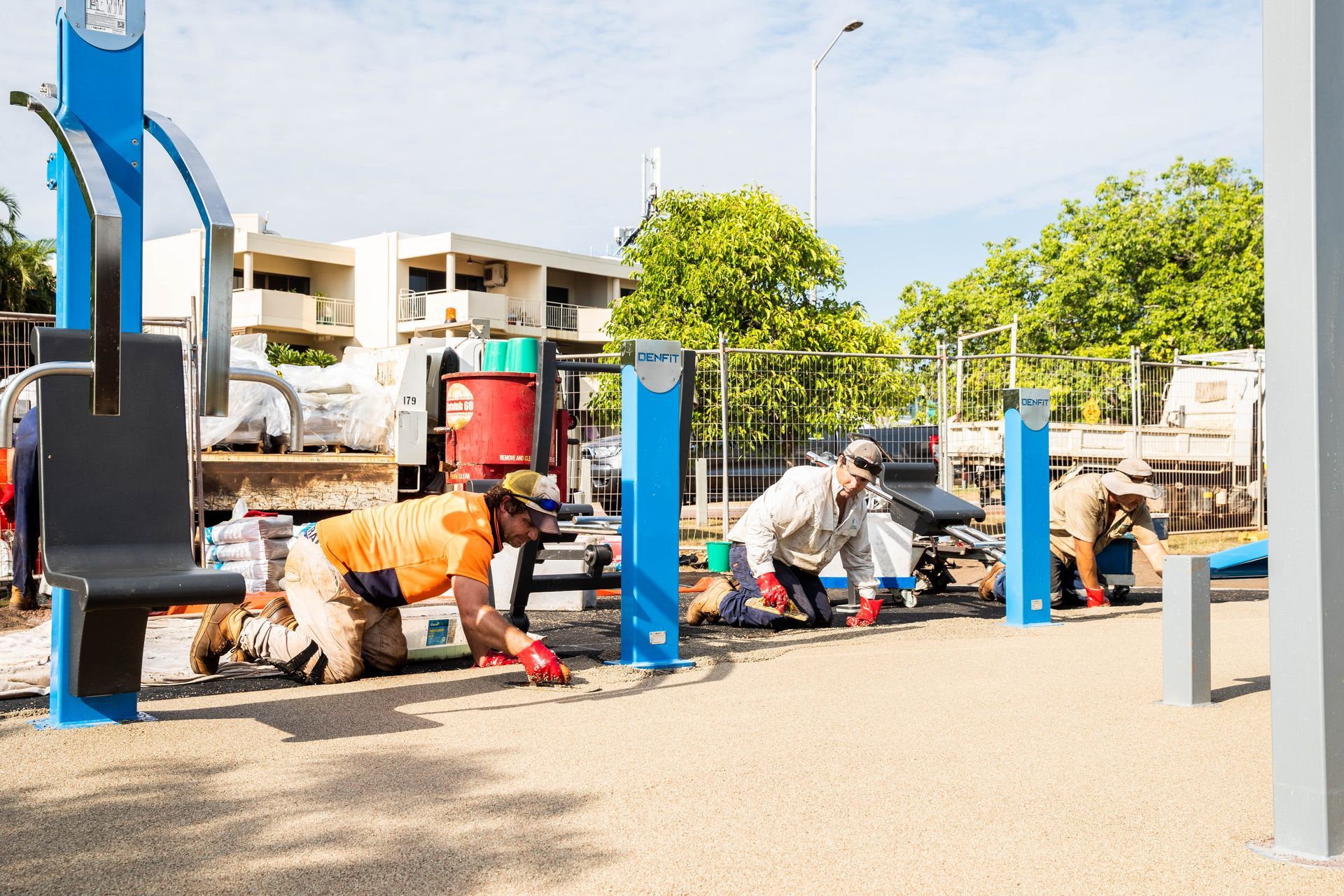 Outdoor Exercise Station Nightcliff Foreshore