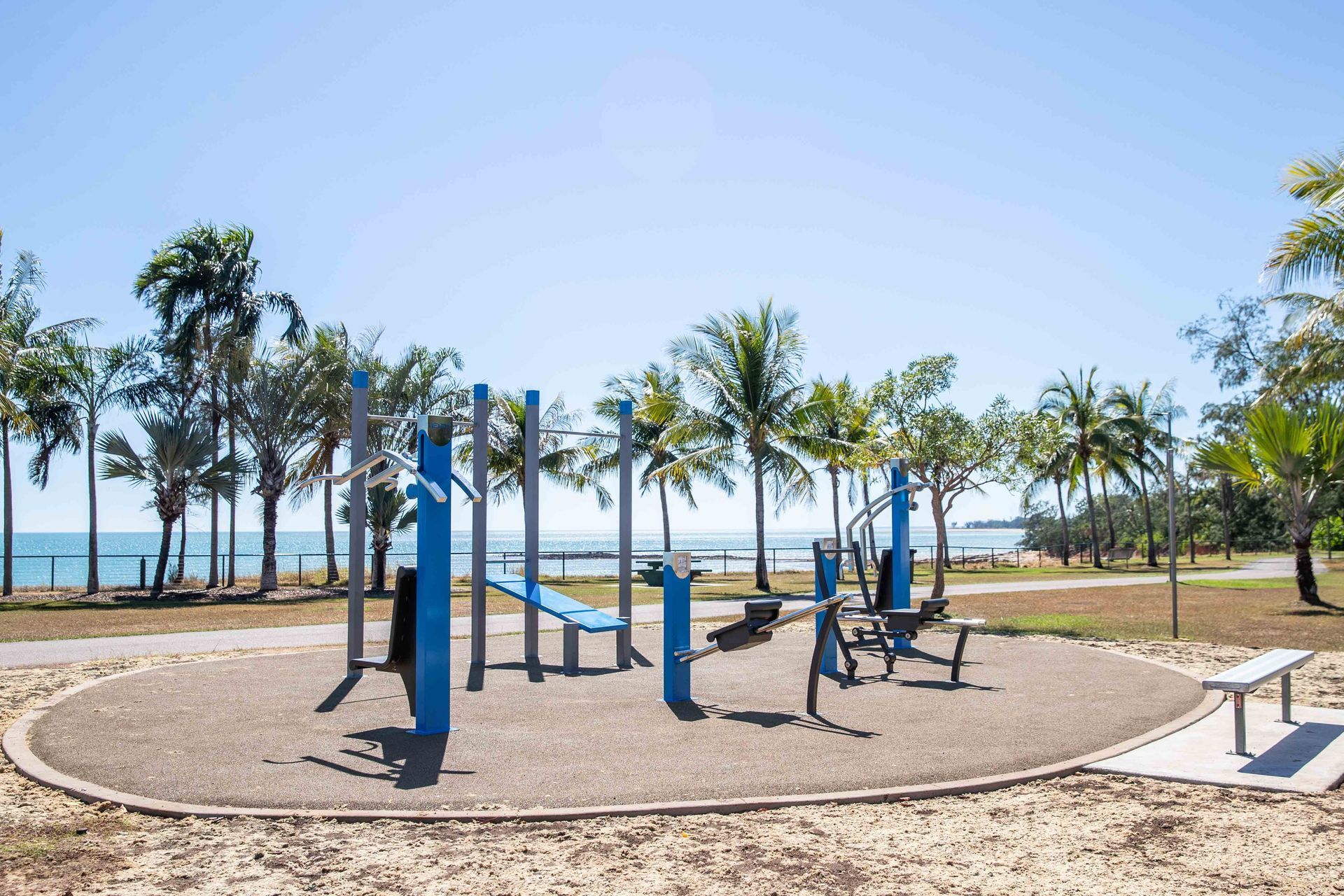 Outdoor Exercise Station Nightcliff Foreshore