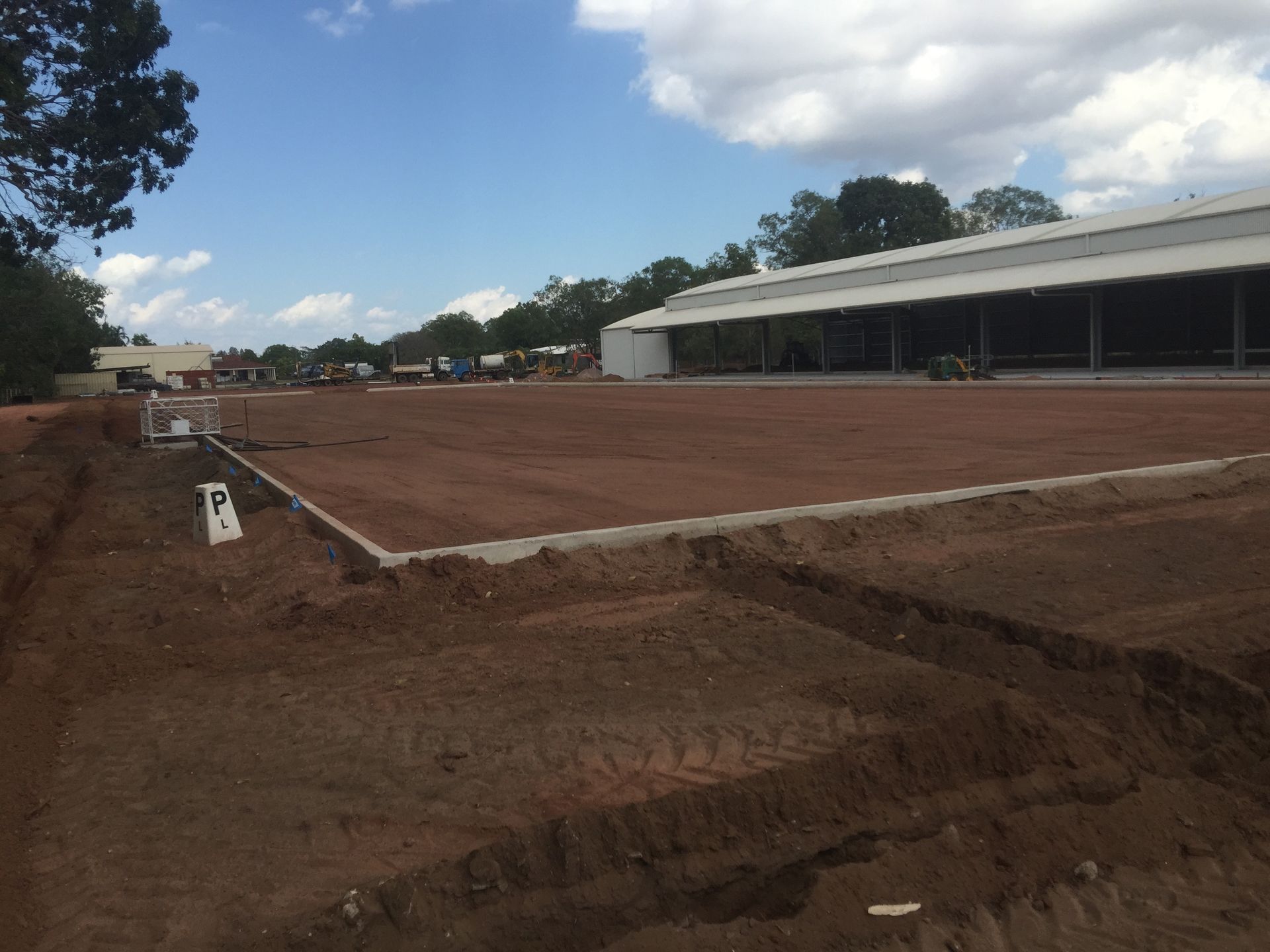 Equestrial Centre Landscaping Knuckeys Lagoon