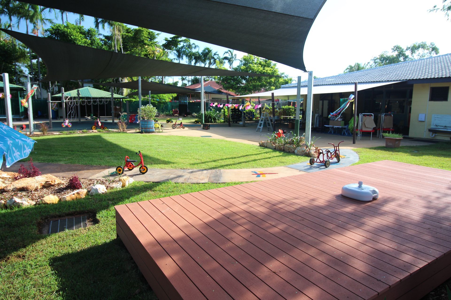 Outdoor Play Area Stuart Park Childcare