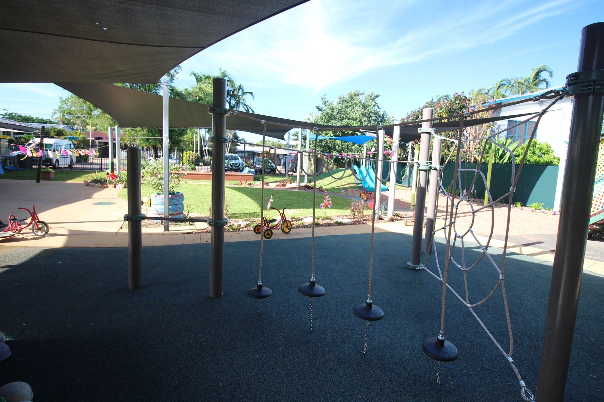 Outdoor Play Area Stuart Park Childcare