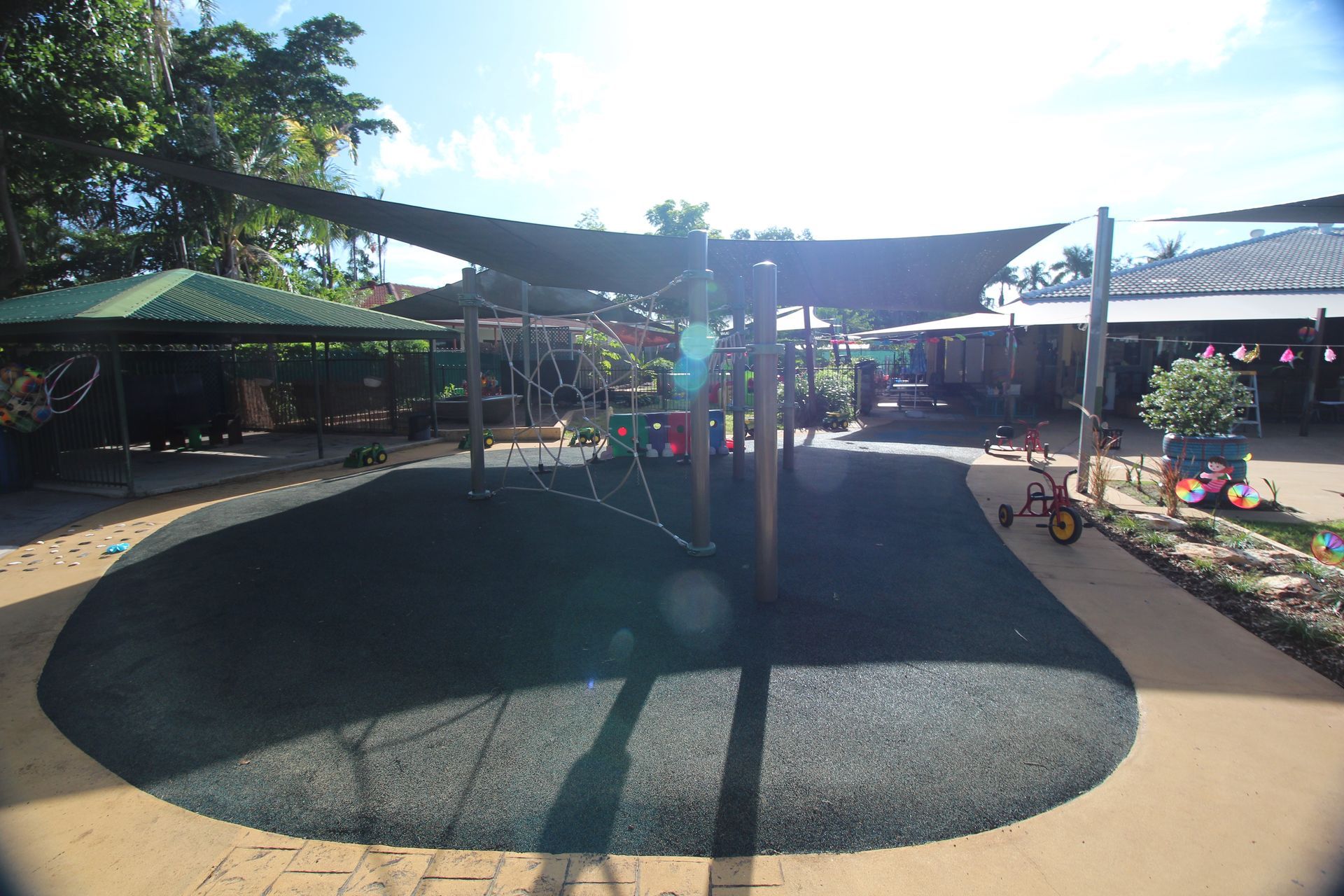 Outdoor Play Area Stuart Park Childcare