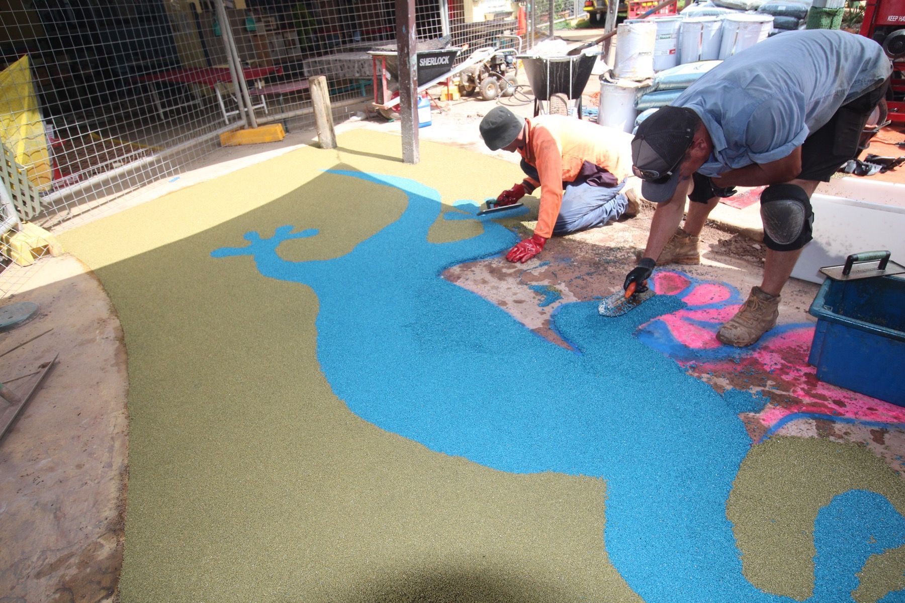 Outdoor Play Area Stuart Park Childcare